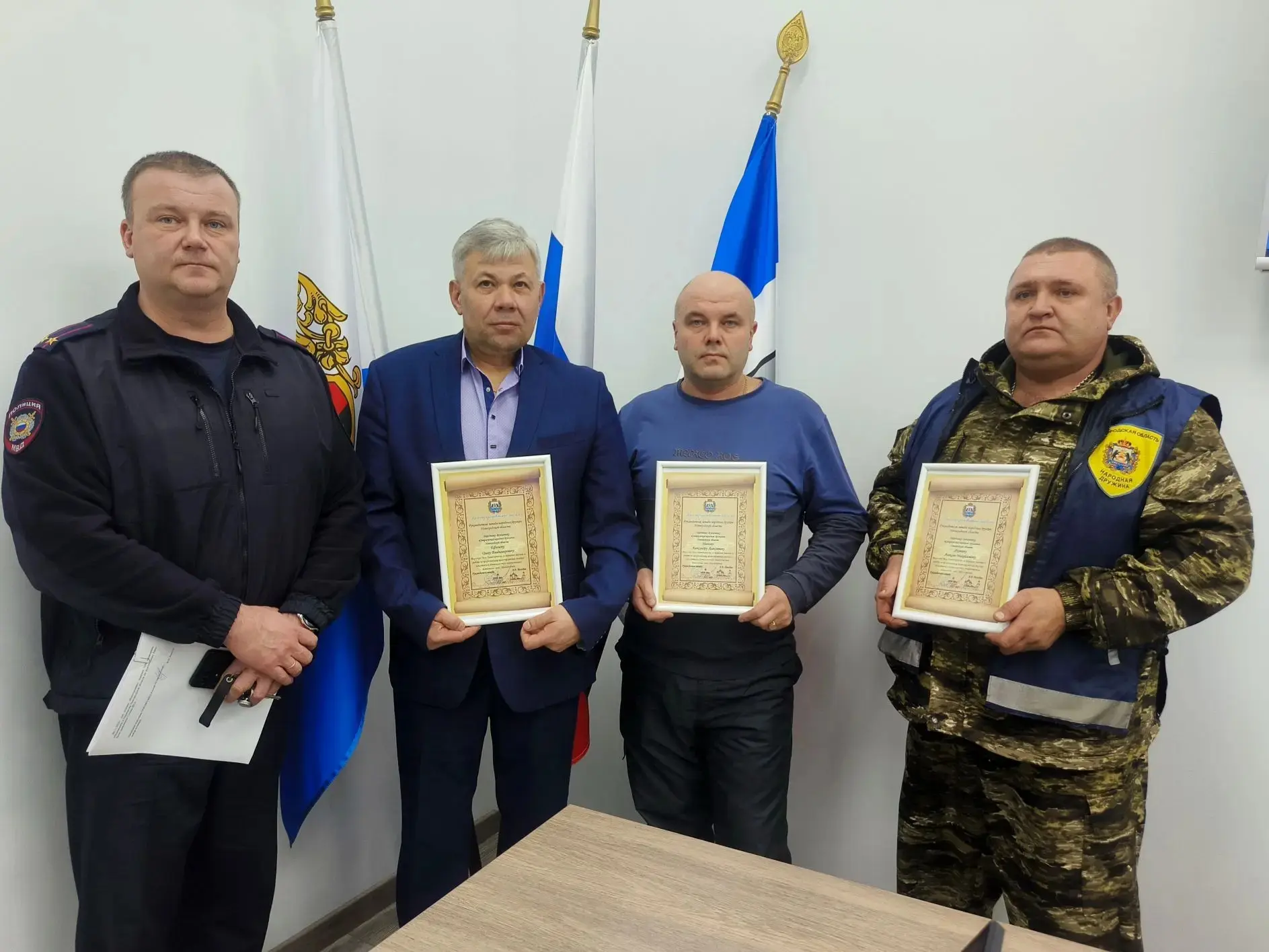О работе добровольной народной дружины.